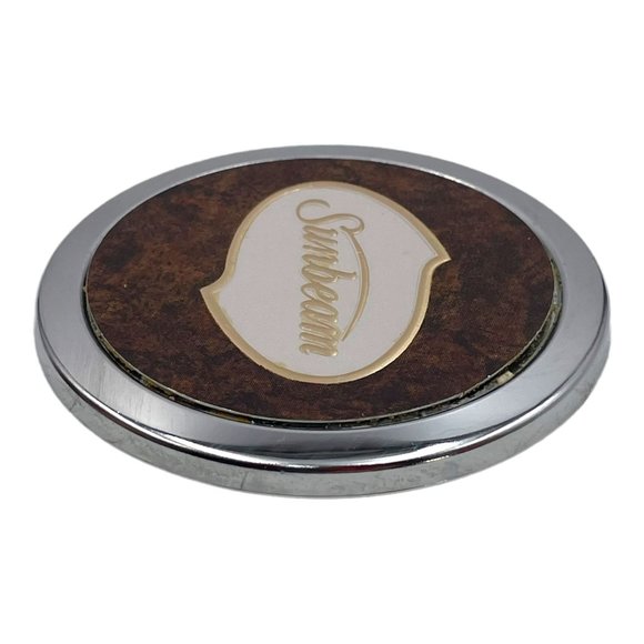 Vintage Sunbeam Mixmaster Emblem Cover Plate Replacement Part Model 1-7a 1-8a - Picture 5 of 7